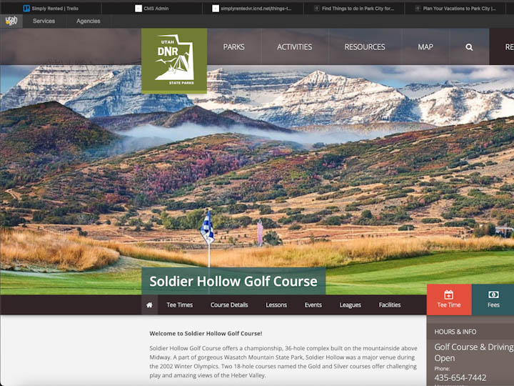 Things To Do Soldier Hollow Golf Course