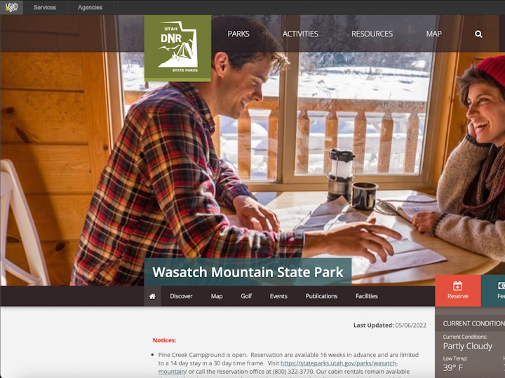 Things To Do Wasatch Mountain State Park